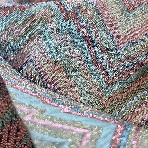 Laundry By Shelli Segal Metallic Dress - Picture 8 of 12